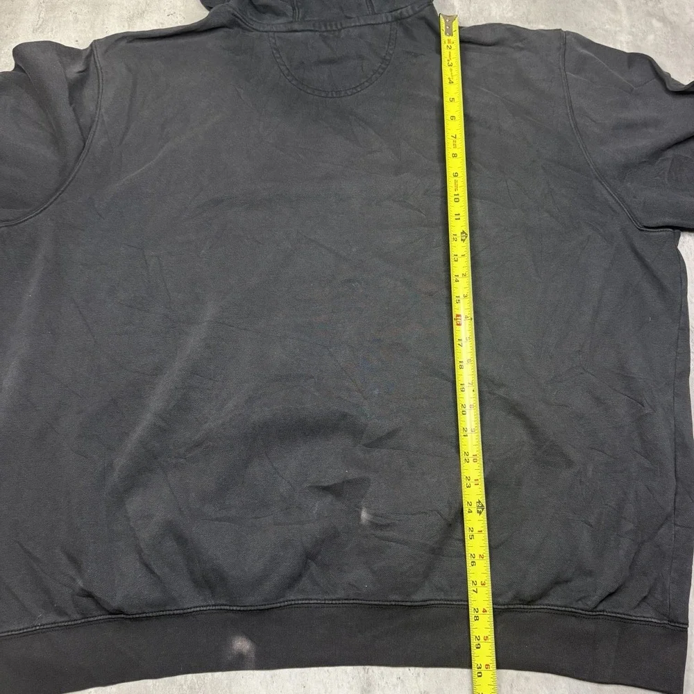 Carhartt Loose Fit Hoodie Hooded Sweatshirt Gray 3XL Logo Loose Fit Patch USA